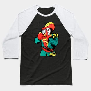 Corsair with spyglass Baseball T-Shirt